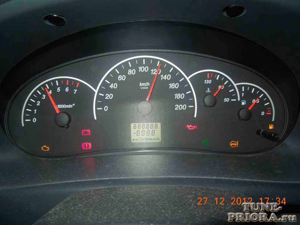 Расшифровка кодов ошибок штатного БК на приоре